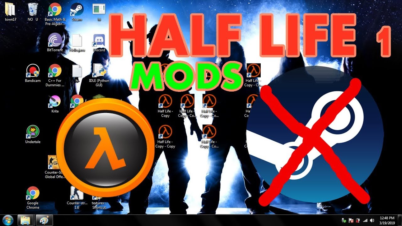install mods pirated half life 2